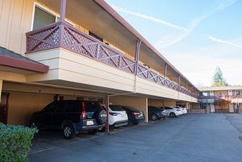 Carport with covered parking